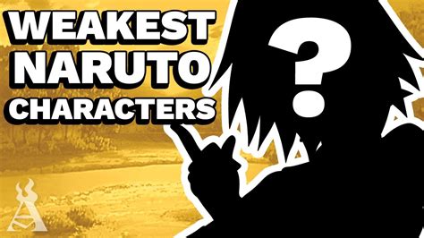 Top 10 Weakest Naruto Characters - YouTube