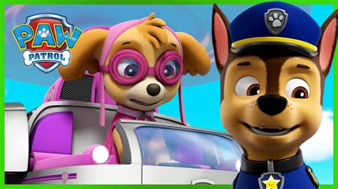 1 Hour! Skye and Chase Stop a Runaway Trash Truck | PAW Patrol | Cartoons for Kids Compilation ...