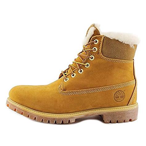 Lyst - Timberland 6 Inch Fur Lined Round Toe Leather Winter Boot in ...