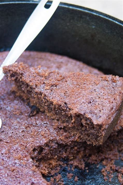 Dutch Oven Chocolate Cake Recipe