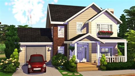 Sims 4 Suburban House CC