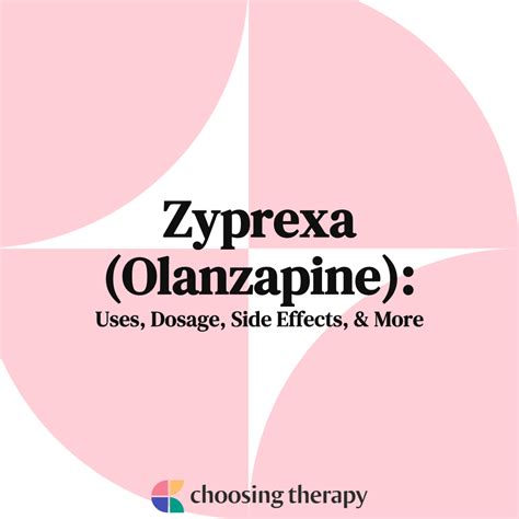 Olanzapine (Zyprexa): Side Effects & Uses