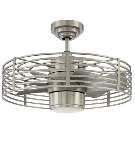 Designers Choice Collection Enclave 23 in. Satin Nickel Ceiling Fan ...