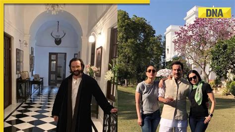 How Saif Ali Khan ‘earned back’ his ancestral Pataudi Palace, know all about the 150-room, Rs ...