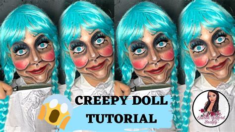 CREEPY DOLL - makeup tutorial - YouTube