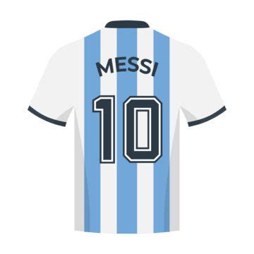 Messi Argentina Jersey With Number 10, Lionel Messi, Jersey, 10 PNG and ...