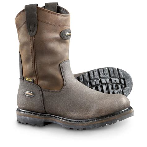 LaCrosse Extreme Tough Waterproof Wellington Boots, Brown - 639769, Work Boots at Sportsman's Guide