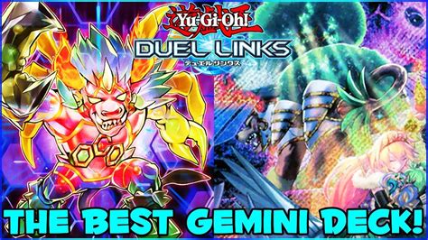 THE BEST GEMINI DECK (imo) Gemini Counter Deck Profile [Yu-Gi-Oh! Duel Links Ranked PvP] - YouTube