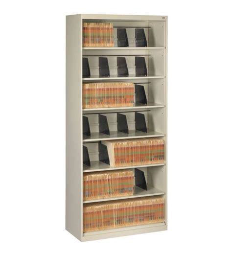 Medical Open 7 Shelf Lateral File Cabinet | Medicus Health