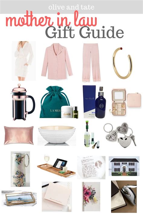 Mother In Law Gift Guide - Olive & Tate | Mother christmas gifts, In ...