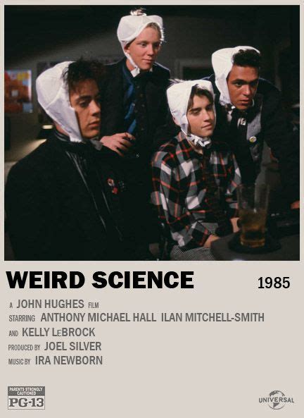 Weird science movie poster – Artofit