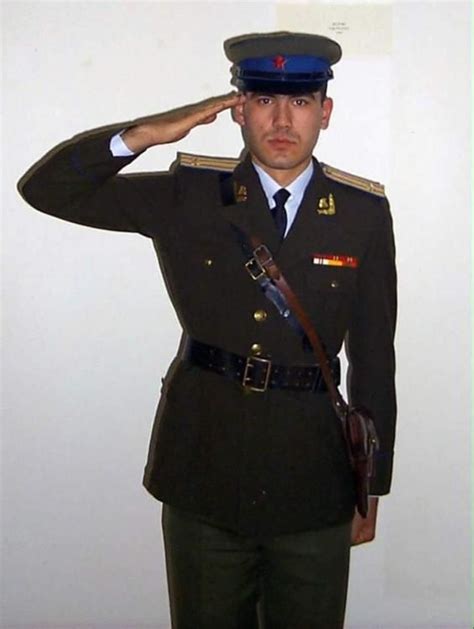 Albanian Sigurimi lieutenant-colonel's model 1955 service uniform. | Military uniform, Uniform ...