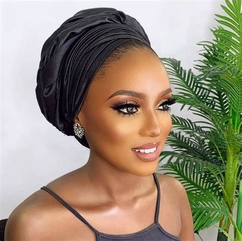 Simple and Easy Headwrap Styles | Head wrap styles, Scarf hairstyles, Beautiful makeup