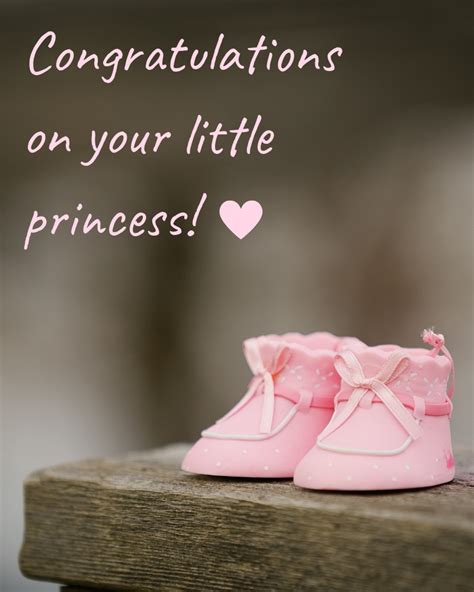 Congratulations on your baby girl - What to write in a card - Greeting card ideas