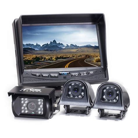 Rear View Safety Backup Camera System with Side Cameras | Overton's