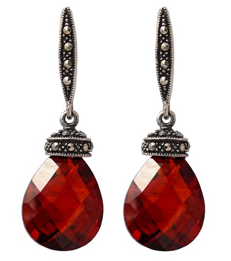 Diamond earrings PNG image