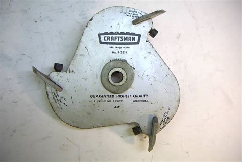 Craftsman 9-3214 Blade what is it? | Router Forums