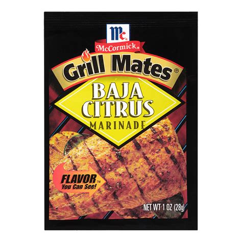 McCormick® Grill Mates® Baja Citrus Marinade Mix | Grill Mates