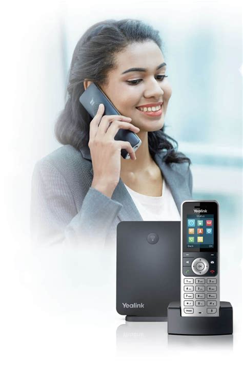 Yealink W60P Wireless IP Phone - Products - Telephone Systems
