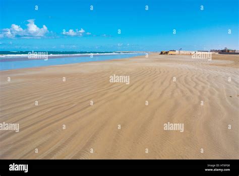 Beach, Tarfaya, Laayoune-Sakia El Hamra region, soutwestern Morocco ...