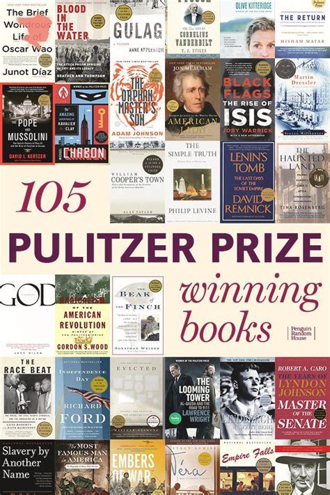 Pulitzer Prize Winning Books and Authors | Penguin Random House ...