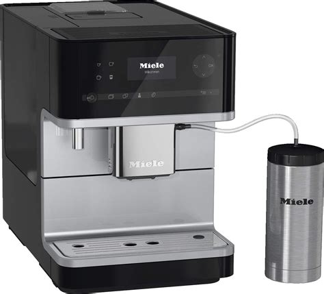 Miele Coffee Machine CM 6350: Fully Automated, 7 Coffee Drinks, Creamy Milk Froth, Coffee Pot ...