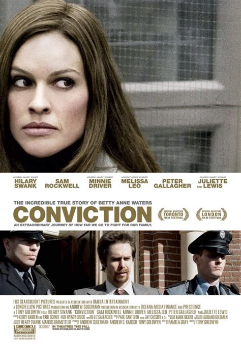 Conviction Movie Poster (#3 of 5) - IMP Awards