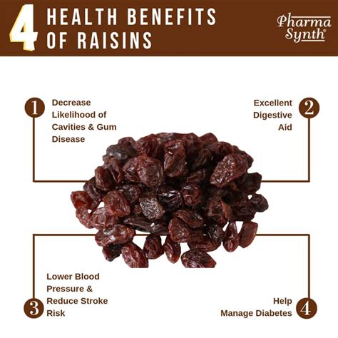 Health Benefits of Raisins. | Raisins benefits, Health benefits, Raisin