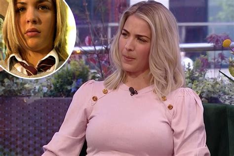 Gemma Atkinson says she lost trust in a former Hollyoaks co-star when they threatened to leak ...