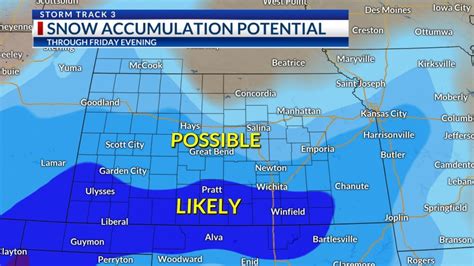 Kansas weather forecast: Wintry and wet weather after mid-week