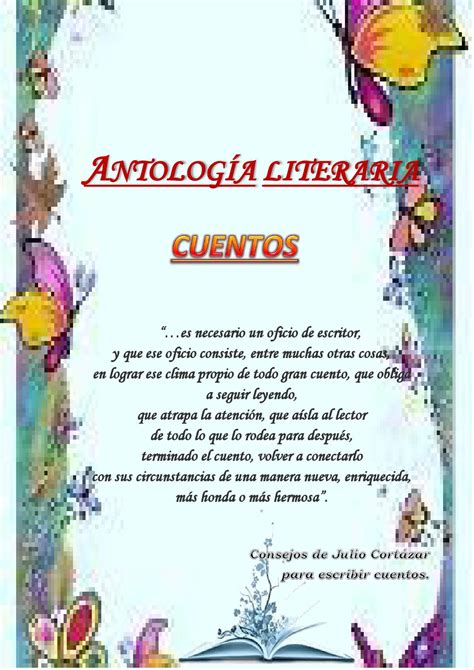 Antología literaria. Cuentos by Antología Literaria - Issuu