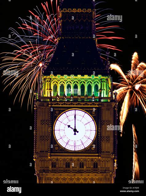 Big Ben & Fireworks Stock Photo, Royalty Free Image: 5892136 - Alamy