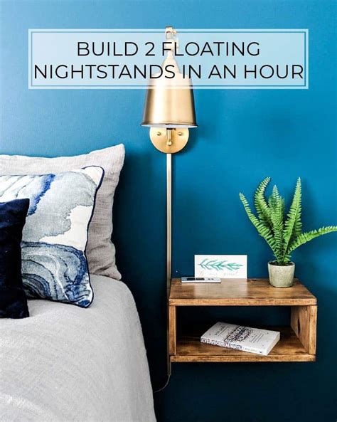 Build 2 DIY Floating Nightstands in Less Than an Hour