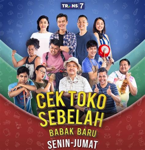 Daftar Nama Pemain Cek Toko Sebelah Babak Baru dan Jadwal Tayang di Trans7, Ada Ernest Prakasa ...