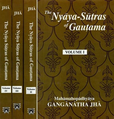 The Nyaya-Sutras Of Gautama: With The Bhasya Of Vatsyayana And The ...