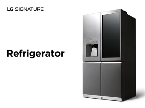 LG French Door-in-Door Smart Refrigerator With InstaView Textured Steel ...