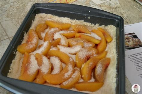 German Peach Kuchen Recipe - Hoosier Homemade