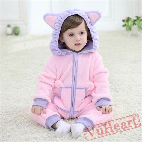 Winter Onesies - Baby Cute Cat Onesie Costume - Kigurumi Onesies