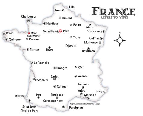 France Rail Map | French Train Itineraries | Mapping France