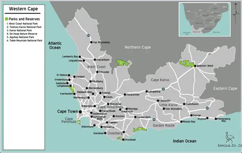 The Cape South Africa Map November 2024 - Aswica.Co.Za