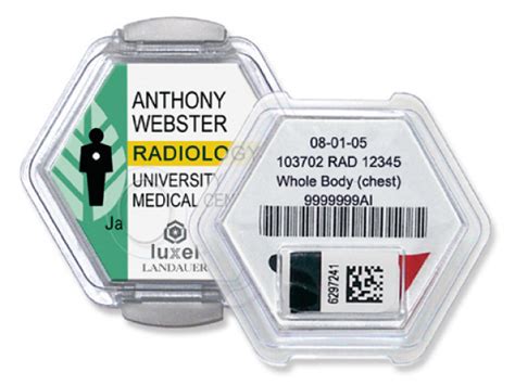 dosimetry - dosimeter badge - film badge - R. M. Wester & Associates, Inc.