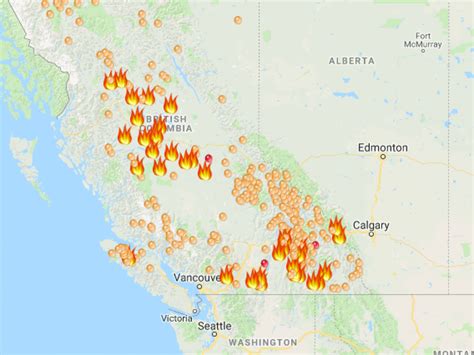 Bc Forest Fire Map 2023