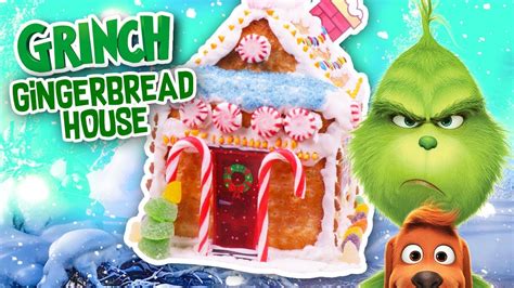 DIY 🎄 the GRINCH 🍭 GINGERBREAD HOUSE 🍬 - Crafts & Decor - YouTube