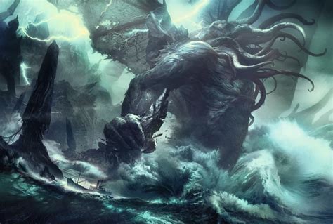 THE CALL OF CTHULHU, beautifully illustrated by François Baranger, | Lovecraft monsters, Cthulhu ...