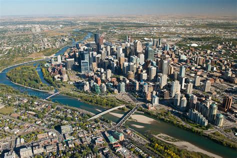 Aerial Photo | Calgary Skyline