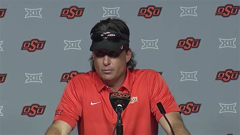 Notes From Mike Gundy's Baylor Postgame Press Conference | Pistols Firing