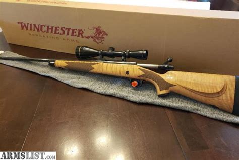 ARMSLIST - For Sale: Winchester M70 Super Grade Maple with Leupold VX2 3x9x50 Gloss