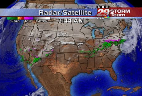 NBC29 Weather - Animated National Radar