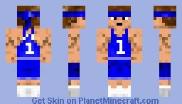 Basketball Player Minecraft Skin