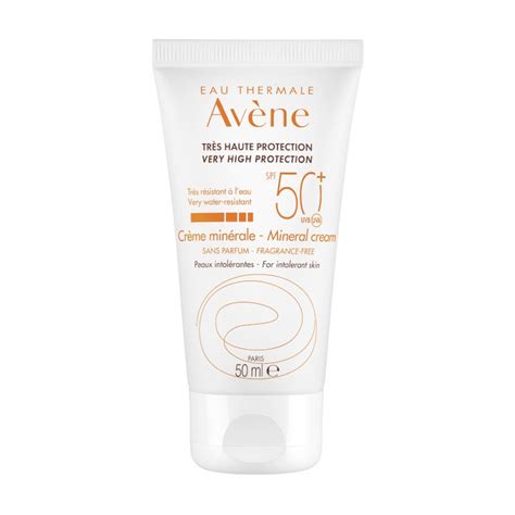 Mineral sunscreen SPF 50+ AVENE